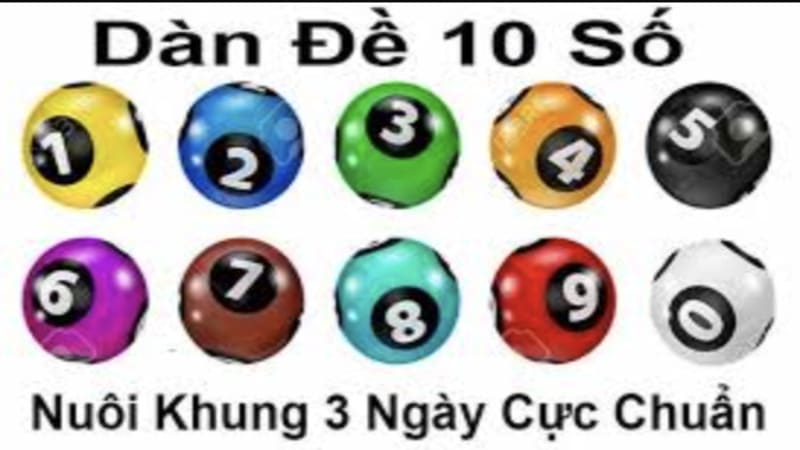 Cách soi cầu dàn đề 10 số khung 3 ngày bất bại tại BK8