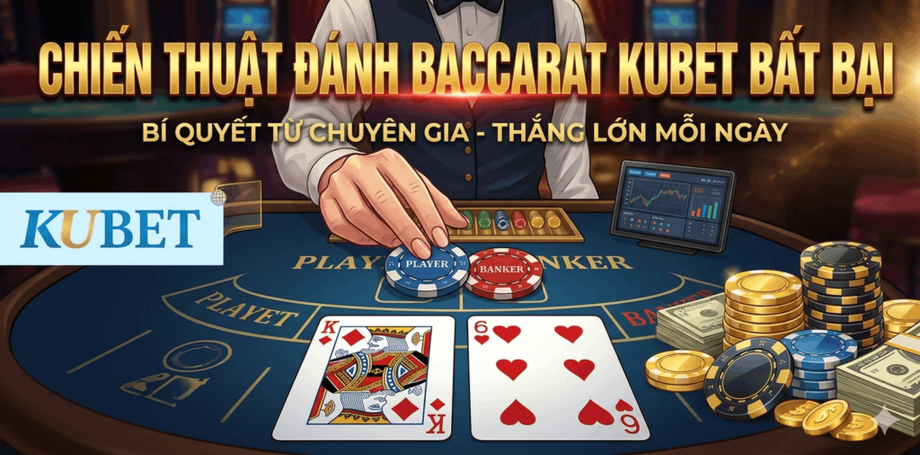 Chiến thuật đánh Baccarat Kubet bất bại